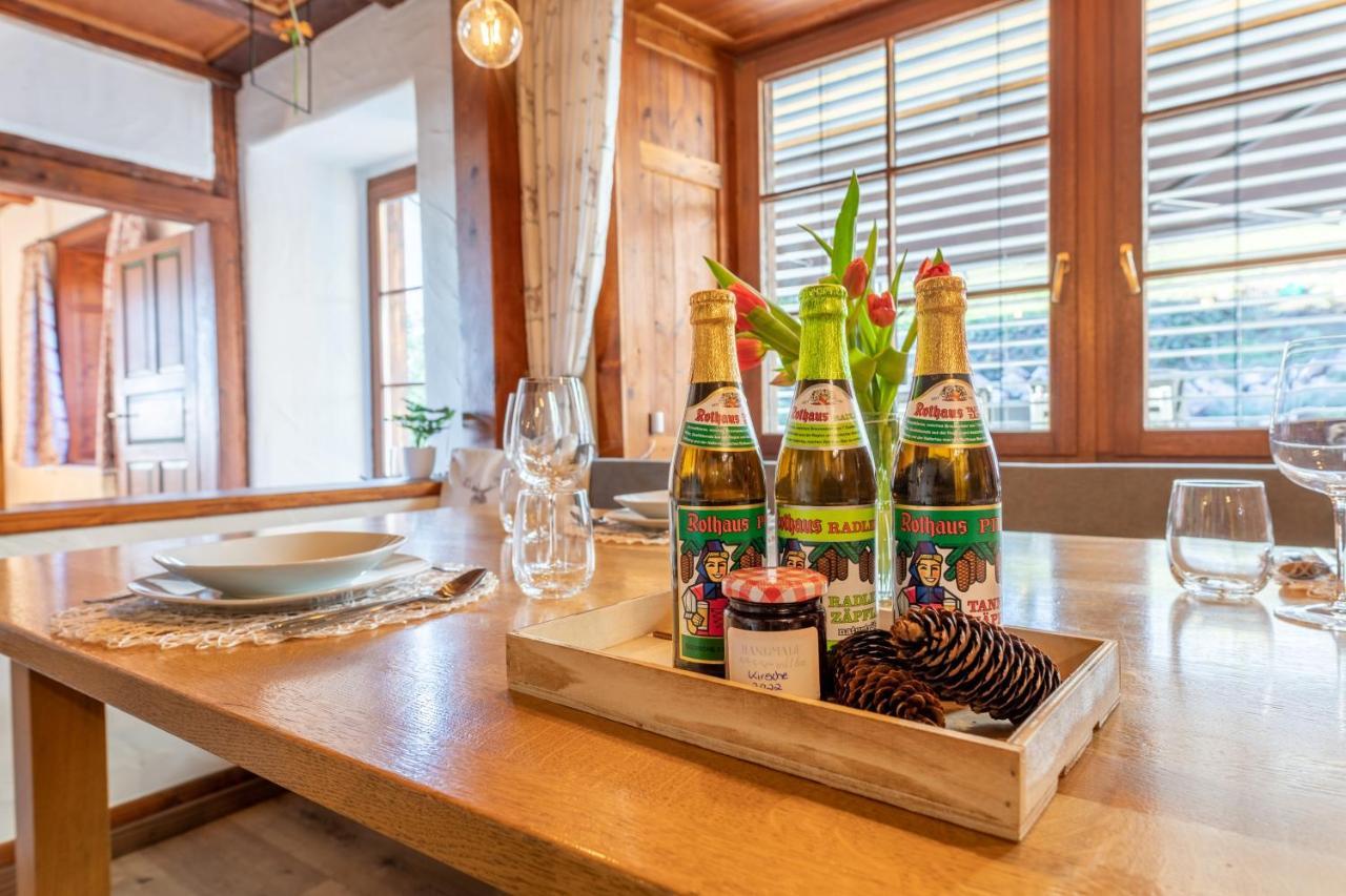 Ferienwohnung Alex ユーリンゲン・ビルケンドルフ エクステリア 写真